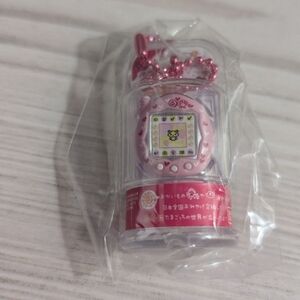 Tamagotchi Connection Miniature Keychain pink Flowertchi
